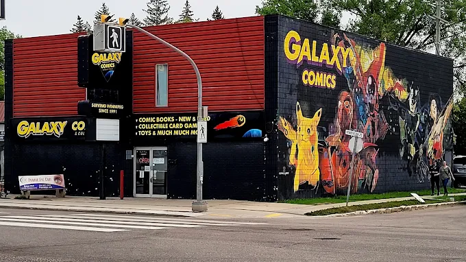 Galaxy Comics Outside