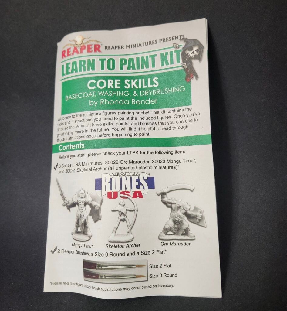 Reaper Kit Instruction Manual