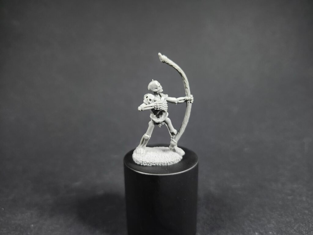 Reaper Kit Skeleton Archer Front Grey