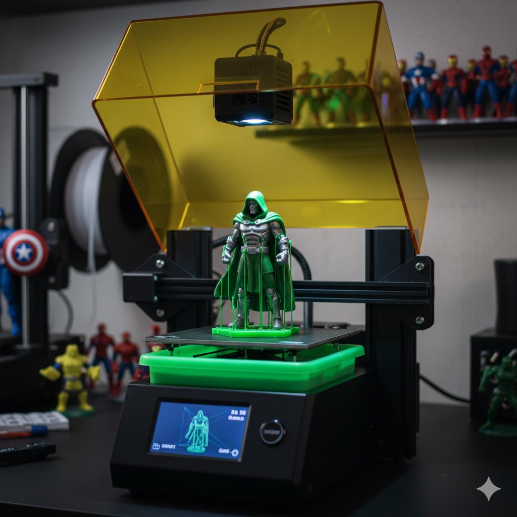 Dr. Doom 3D Printed