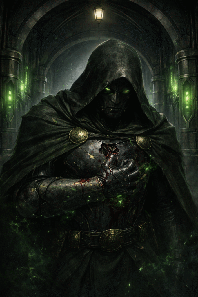 Dr. Doom (A.I. Look-A-Like) Victorious Pose 2