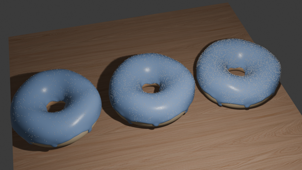 Varied Sprinkle Density